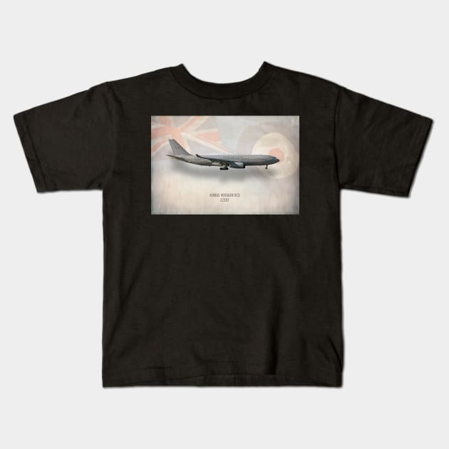 Airbus Voyager KC3 ZZ337 Kids T-Shirt by aviationart